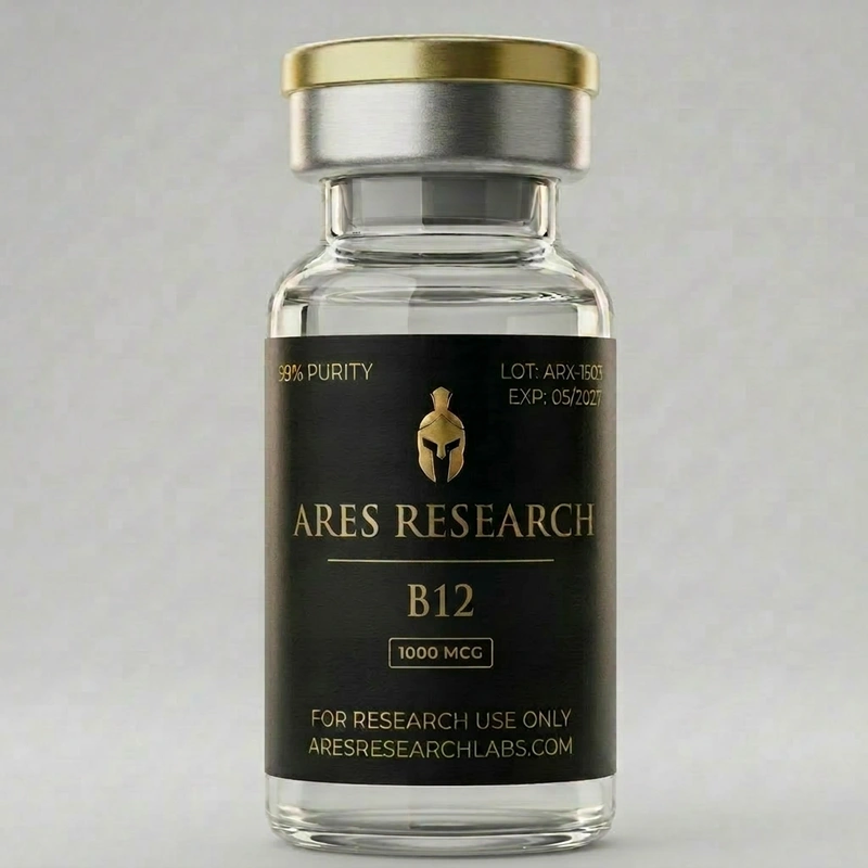 B12 research vial