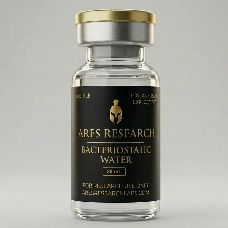 BAC Water research vial