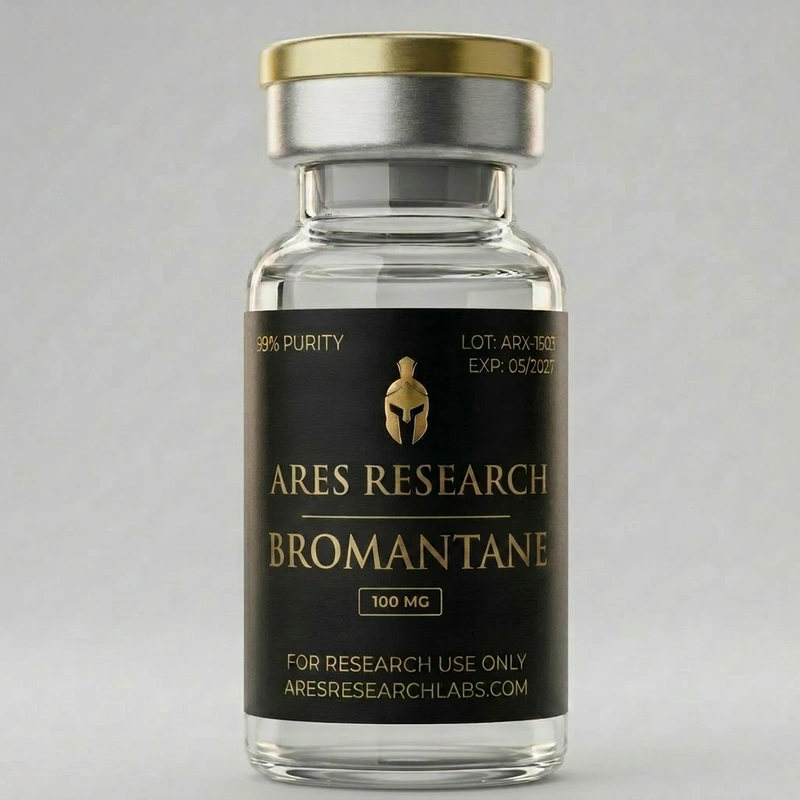 Bromantane research vial