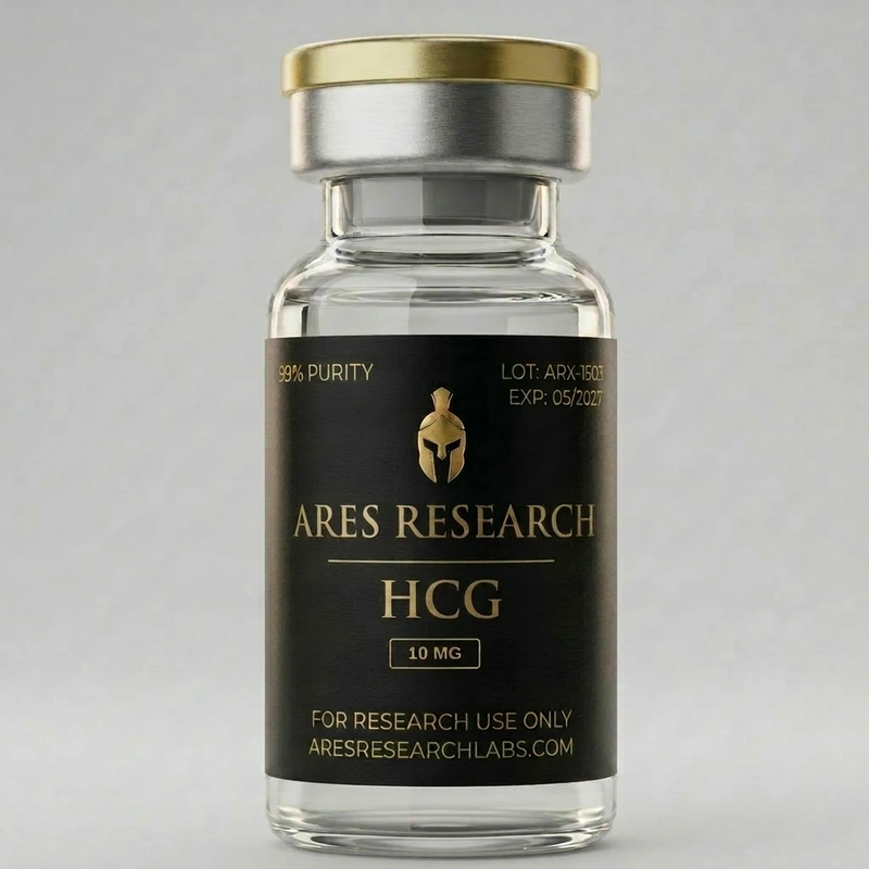 HCG research vial