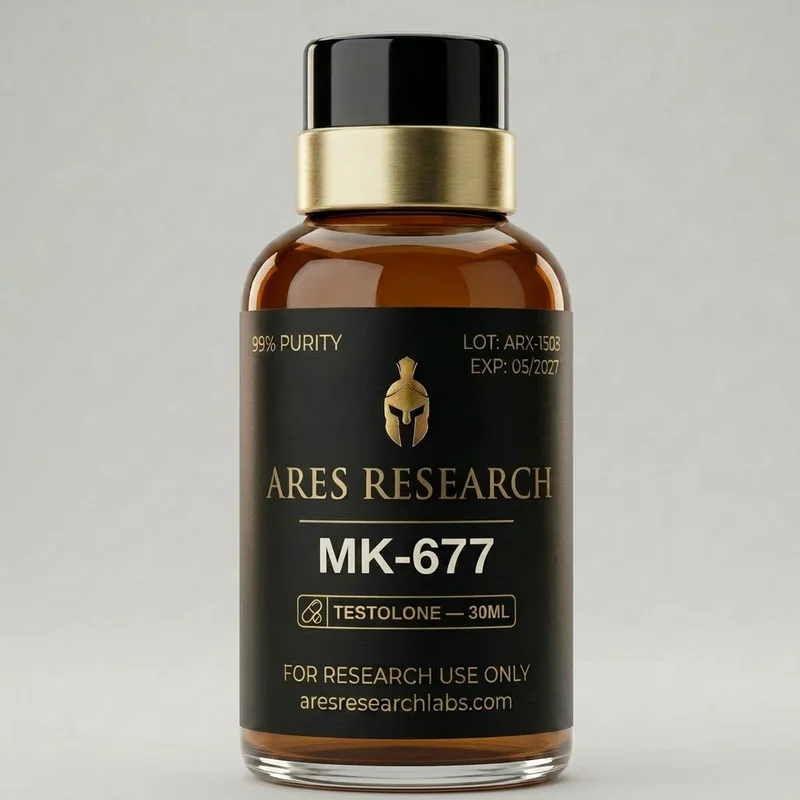 MK-677 (Ibutamoren) research vial