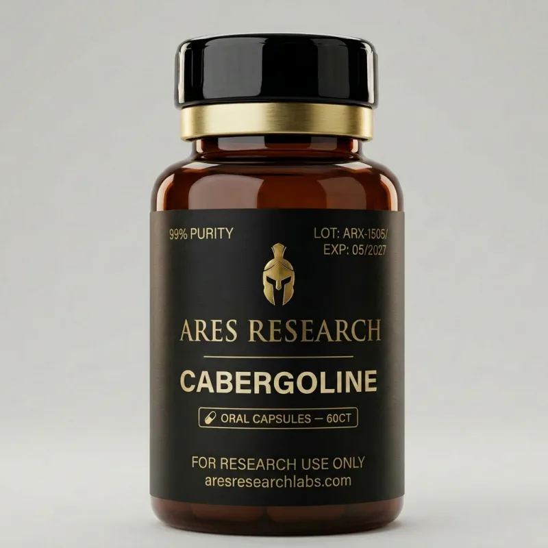 Cabergoline — Oral Capsules research vial