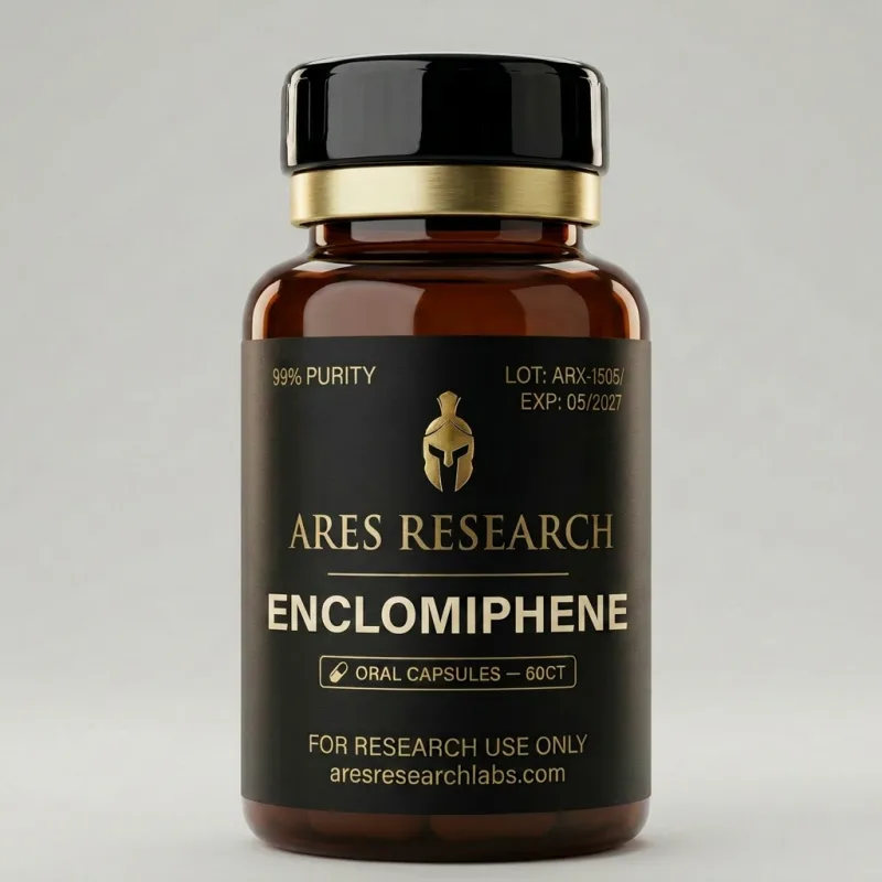 Enclomiphene — Oral Capsules research vial
