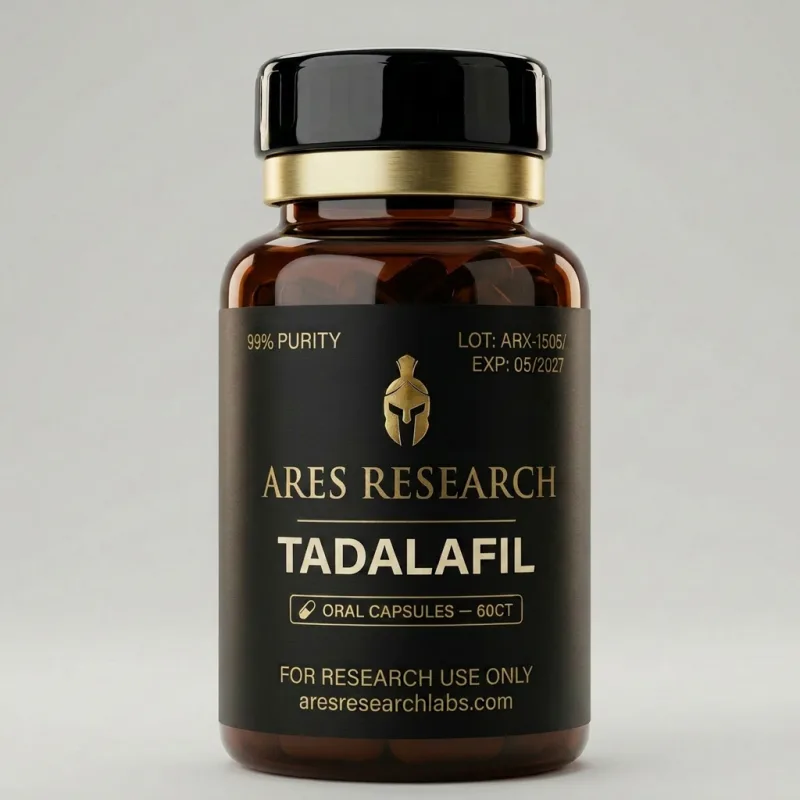 Tadalafil — Oral Capsules research vial